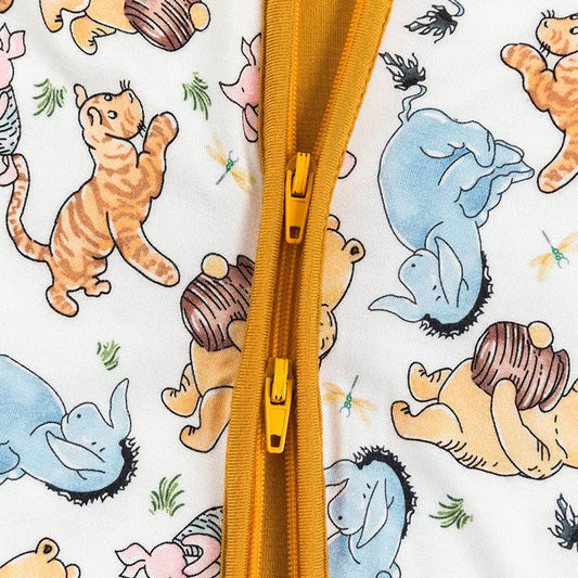 Bear and Friends Buttery Soft Jammies - Sleepy Skies Bamboo Co.