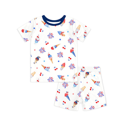 4th of July Ice Cream Buttery Soft Jammies