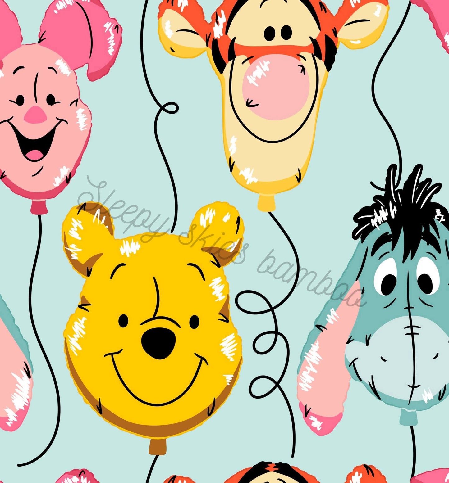 Honey Bear Ballons Bamboo Loungewear