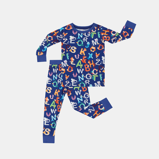 ABC Buttery Soft Jammies - Sleepy Skies Bamboo Co.