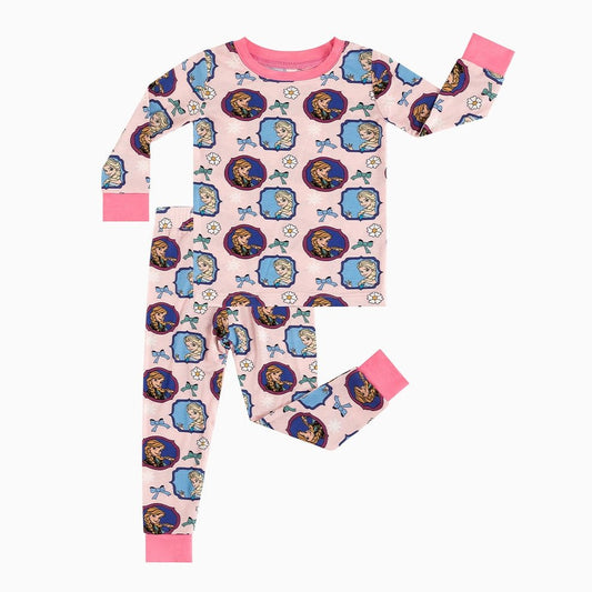 Cold Princesses Buttery Soft Jammies - Sleepy Skies Bamboo Co.