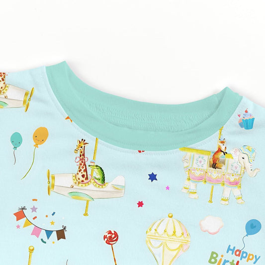 Happy Birthday Buttery Soft Jammies - Sleepy Skies Bamboo Co.