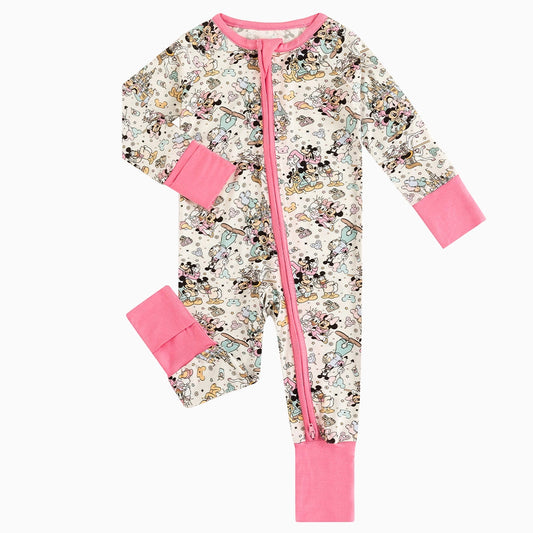 Pink Mouse Friends Buttery Soft Jammies